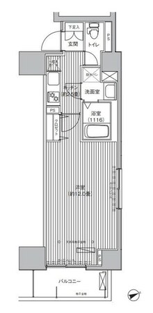 アクシス池袋の物件間取画像